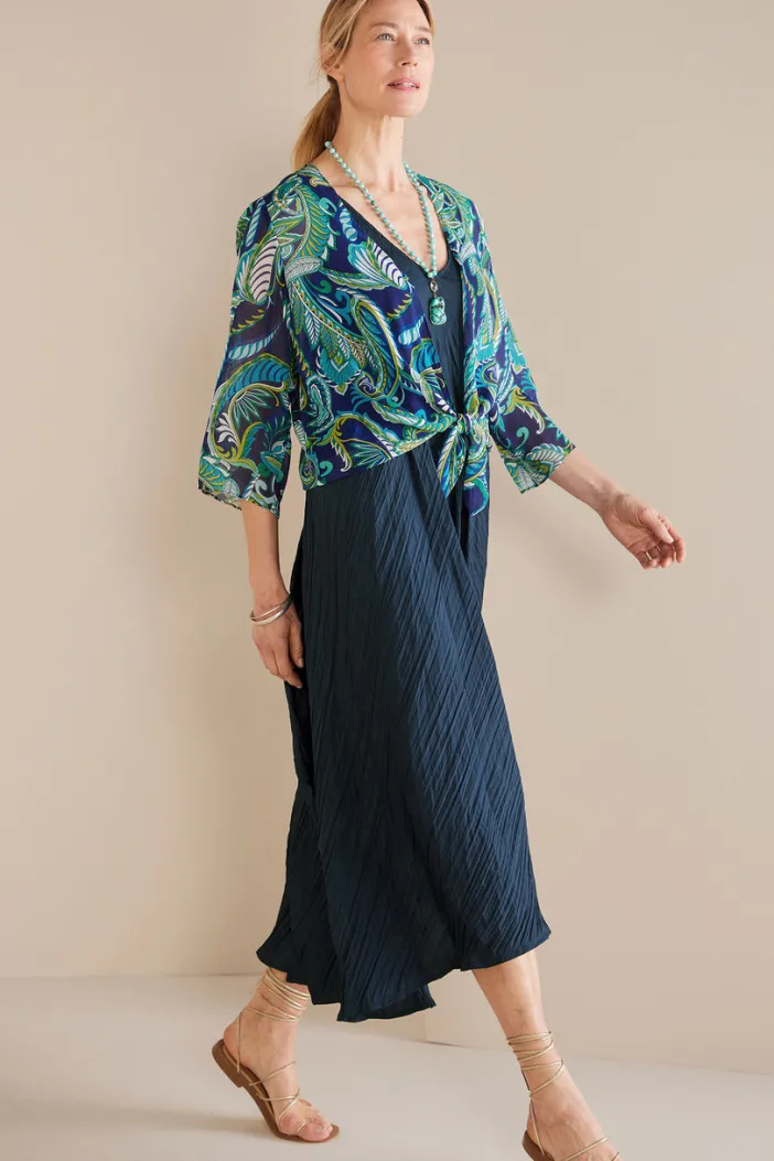 Soft Surroundings Toppers|Jackets & Coats|Silk Undercover Topper