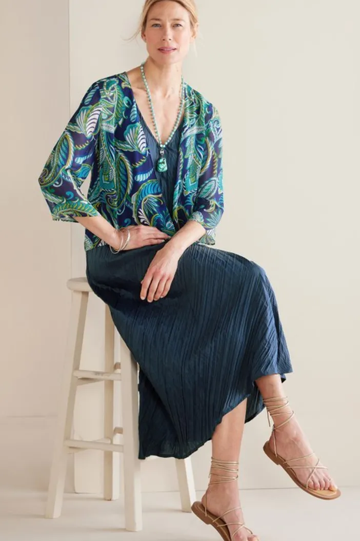 Soft Surroundings Toppers|Jackets & Coats|Silk Undercover Topper