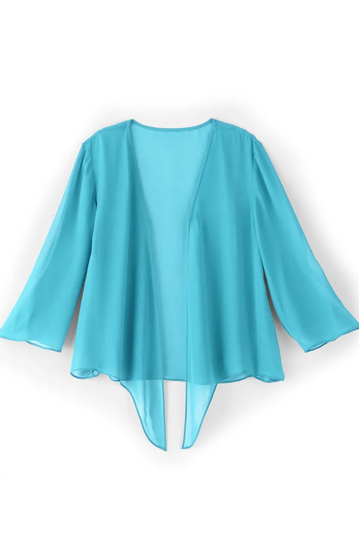 Soft Surroundings Toppers|Jackets & Coats|Silk Undercover Topper