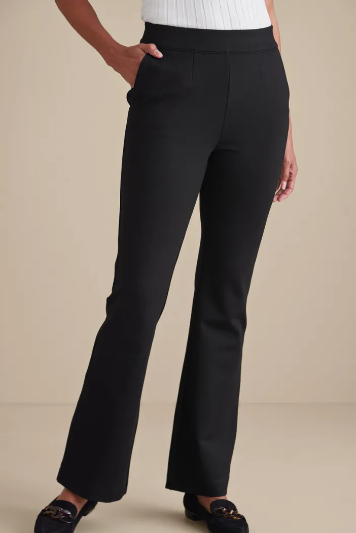 Soft Surroundings Pants|Soft Essential Ponte Bootcut Pants