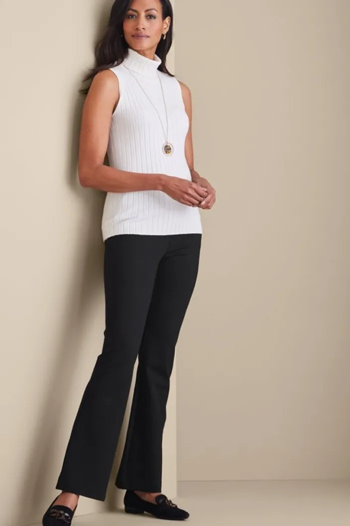 Soft Surroundings Pants|Soft Essential Ponte Bootcut Pants