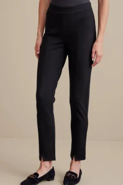 Soft Surroundings Pants|Soft Essential Ponte Slim Ankle Pants