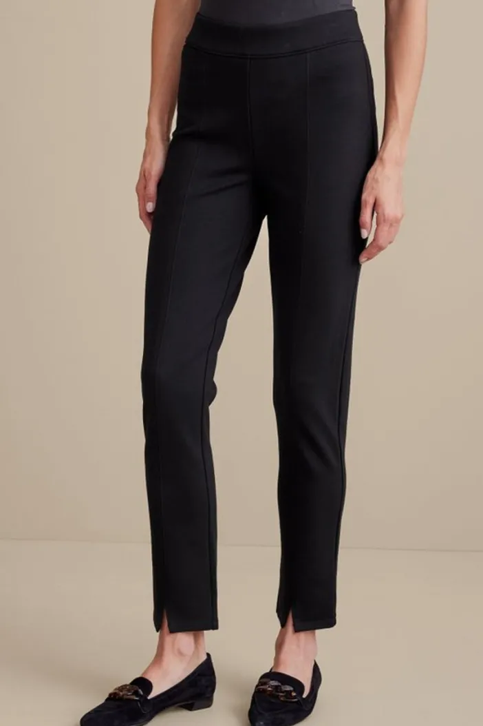 Soft Surroundings Pants|Soft Essential Ponte Slim Ankle Pants