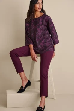 Soft Surroundings Pants|Soft Essential Ponte Slim Ankle Pants