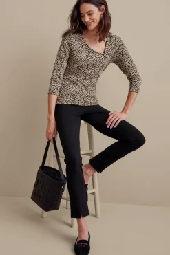 Soft Surroundings Pants|Soft Essential Ponte Slim Ankle Pants