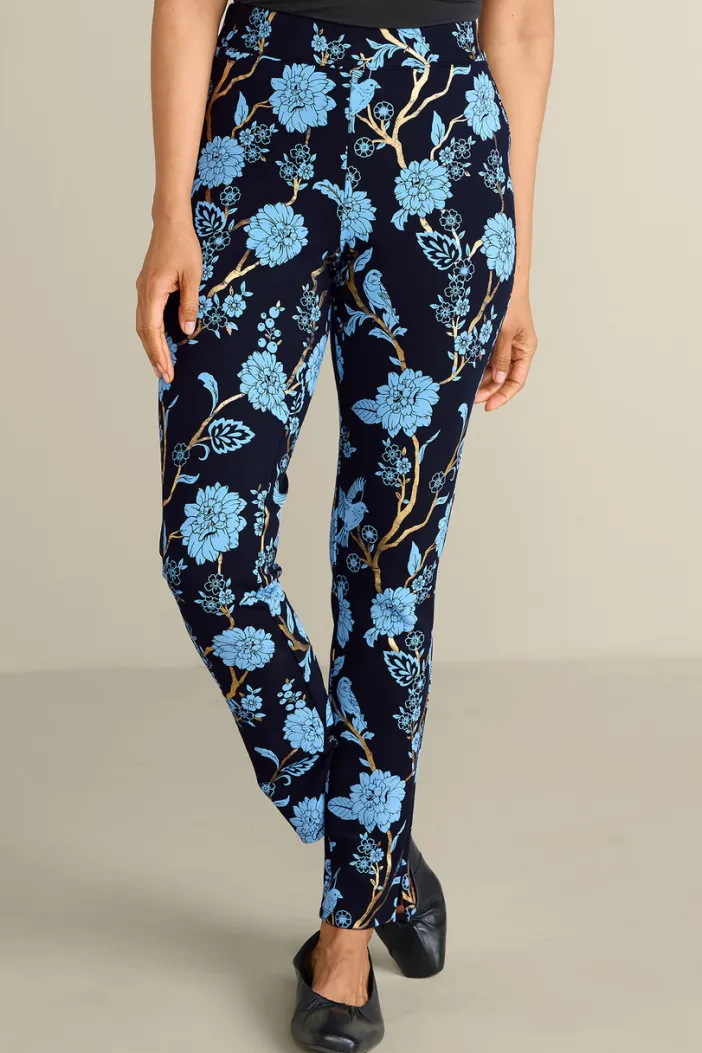 Soft Surroundings Pants|Soft Essential Ponte Slim Leg Pants