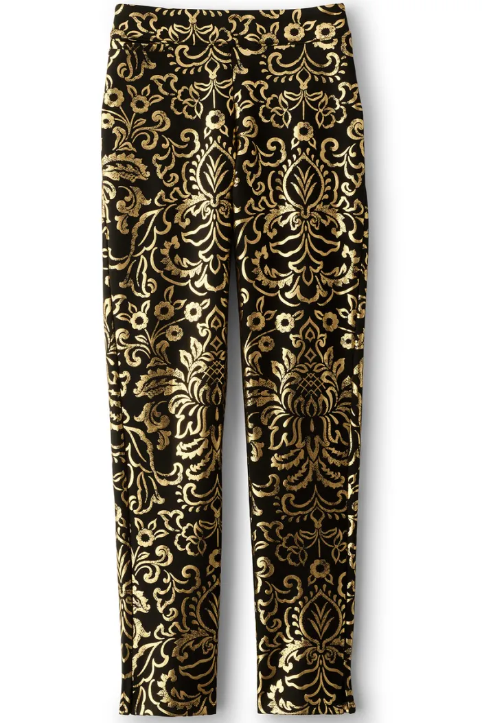 Soft Surroundings Pants|Soft Essential Ponte Slim Leg Pants