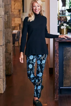Soft Surroundings Pants|Soft Essential Ponte Slim Leg Pants