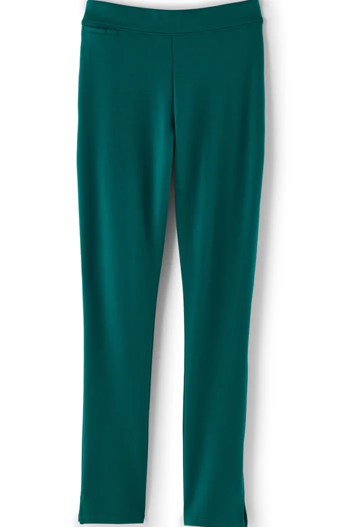 Soft Surroundings Pants|Soft Essential Ponte Slim Leg Pants