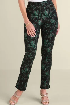 Soft Surroundings Pants|Soft Essential Ponte Slim Leg Pants