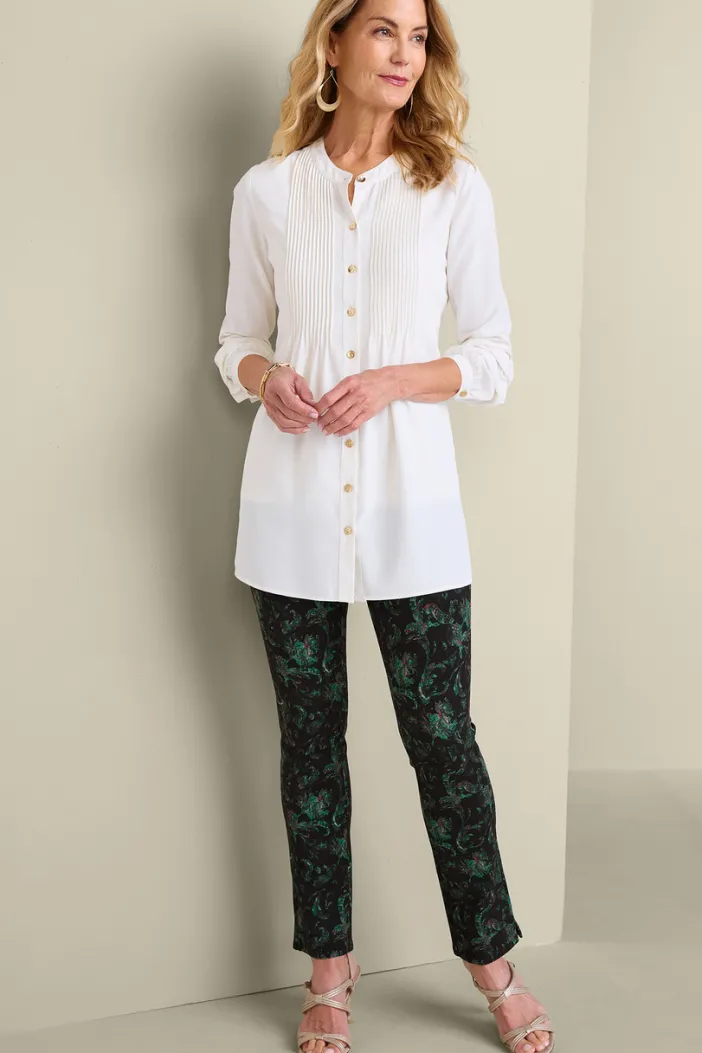 Soft Surroundings Pants|Soft Essential Ponte Slim Leg Pants
