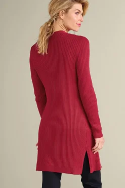 Soft Surroundings Tops|Sweaters & Cardigans|Soft Essential Ribbed Long Cardi