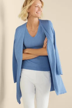 Soft Surroundings Tops|Sweaters & Cardigans|Soft Essential Ribbed Sweater Tank