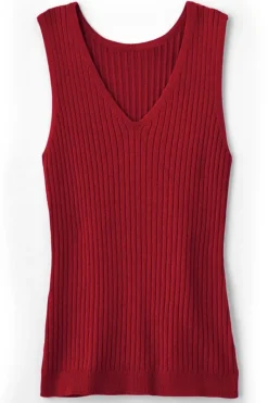 Soft Surroundings Tops|Sweaters & Cardigans|Soft Essential Ribbed Sweater Tank
