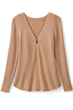 Soft Surroundings Tops|Sweaters & Cardigans|Soft Essential Ribbed Valentina Sweater