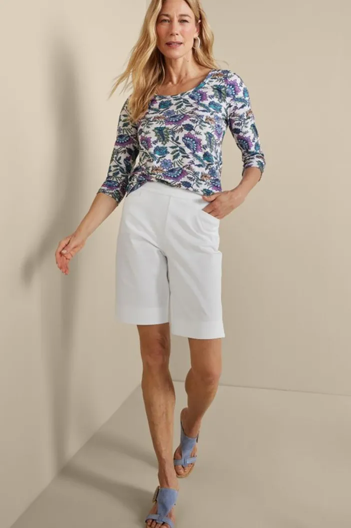 Soft Surroundings Pants|Shorts|Soft Essential Superla Shorts