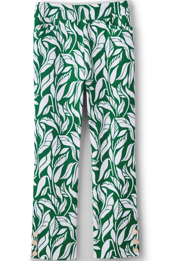 Soft Surroundings Pants|Soft Essential Superla Slim Leg Crop Pants