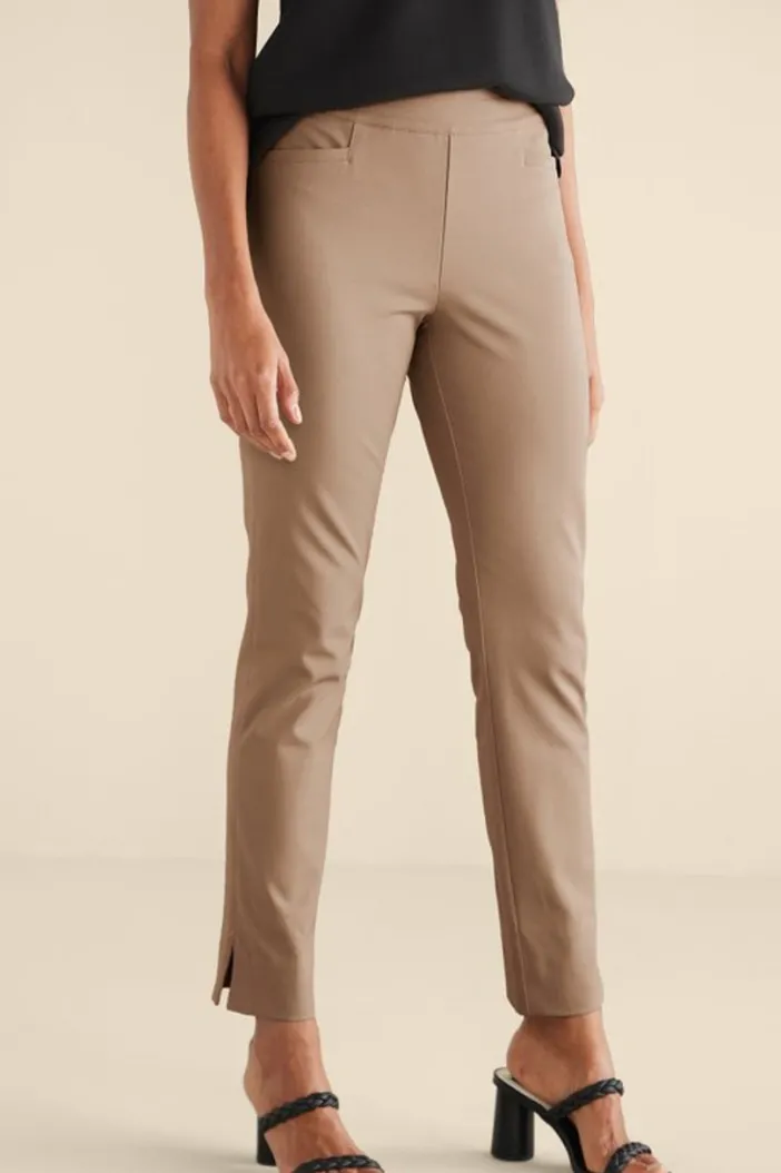 Soft Surroundings Pants|Soft Essential Superla Slim Leg Pants
