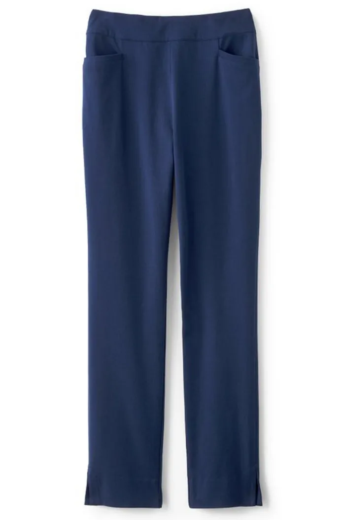 Soft Surroundings Pants|Soft Essential Superla Slim Leg Pants