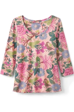 Soft Surroundings Tops|Soft Essential Supima 3/4 Sleeve Tee I