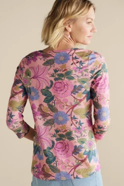 Soft Surroundings Tops|Soft Essential Supima 3/4 Sleeve Tee I