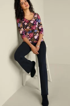 Soft Surroundings Tops|Soft Essential Supima 3/4 Sleeve Tee I