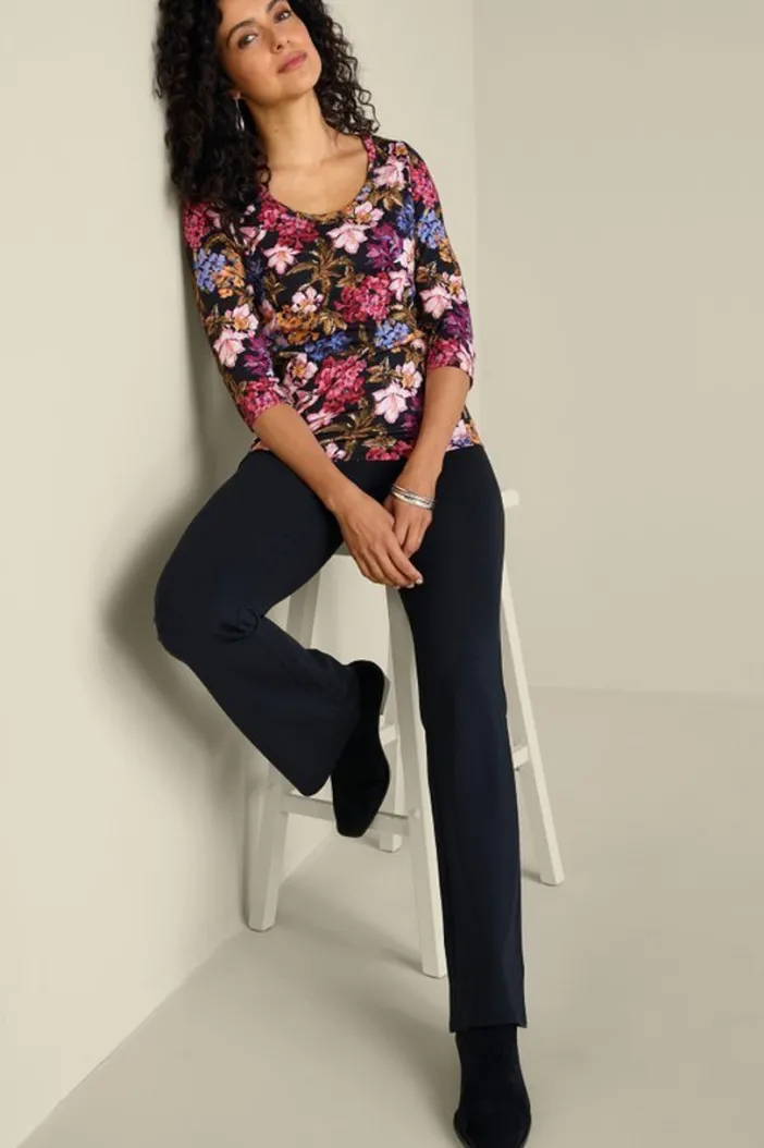 Soft Surroundings Tops|Soft Essential Supima 3/4 Sleeve Tee I