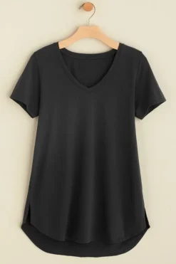 Soft Surroundings Tops|Tunics & Leggings|Soft Essential Supima Isabel Short Sleeve Tunic