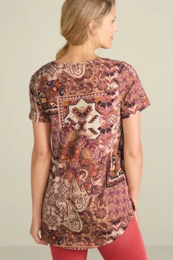 Soft Surroundings Tops|Tunics & Leggings|Soft Essential Supima Isabel Short Sleeve Tunic