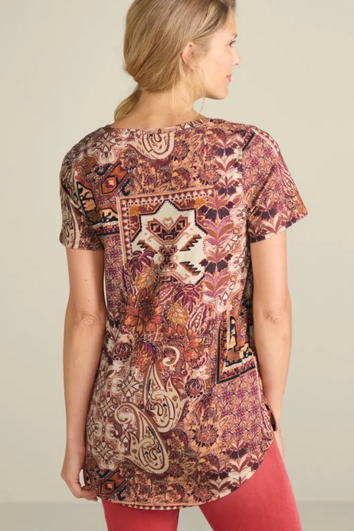 Soft Surroundings Tops|Tunics & Leggings|Soft Essential Supima Isabel Short Sleeve Tunic