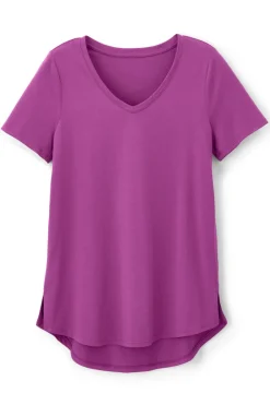 Soft Surroundings Tops|Tunics & Leggings|Soft Essential Supima Isabel Short Sleeve Tunic