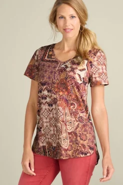 Soft Surroundings Tops|Tunics & Leggings|Soft Essential Supima Isabel Short Sleeve Tunic