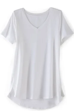 Soft Surroundings Tops|Tunics & Leggings|Soft Essential Supima Isabel Short Sleeve Tunic