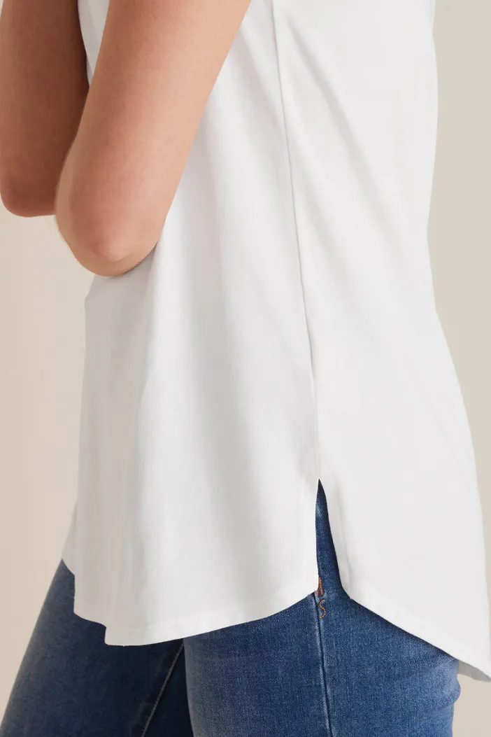 Soft Surroundings Tops|Tunics & Leggings|Soft Essential Supima Isabel Short Sleeve Tunic