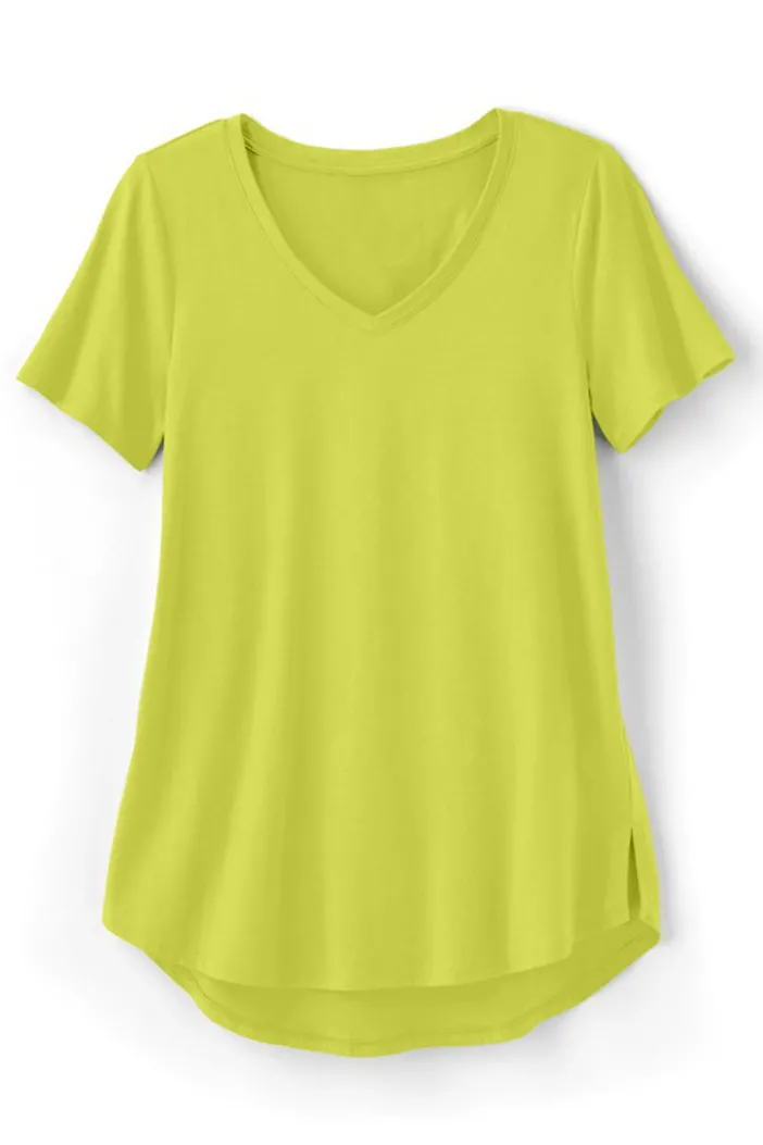 Soft Surroundings Tops|Tunics & Leggings|Soft Essential Supima Isabel Short Sleeve Tunic