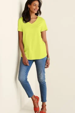 Soft Surroundings Tops|Tunics & Leggings|Soft Essential Supima Isabel Short Sleeve Tunic