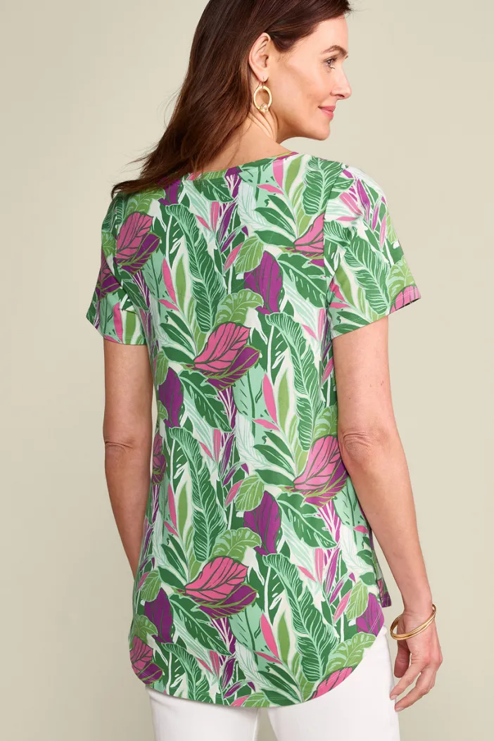 Soft Surroundings Tops|Tunics & Leggings|Soft Essential Supima Isabel Short Sleeve Tunic