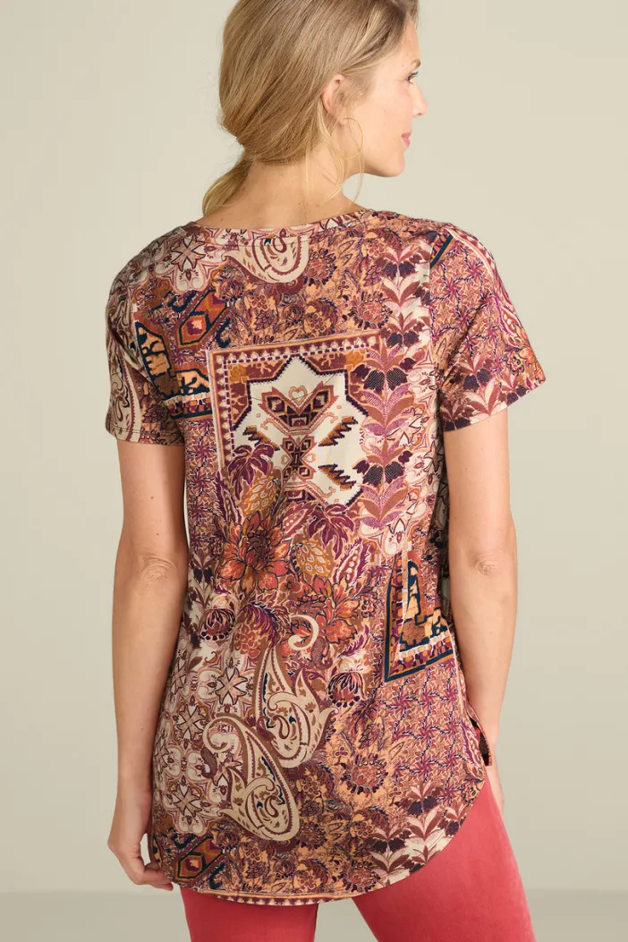 Soft Surroundings Tops|Tunics & Leggings|Soft Essential Supima Isabel Short Sleeve Tunic