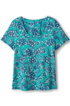 Soft Surroundings Tops|Soft Essential Supima Short Sleeve Tee