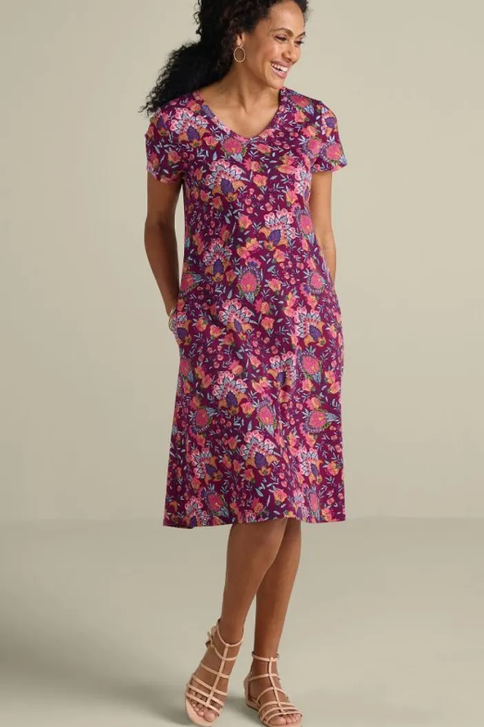 Soft Surroundings Dresses|Soft Essential Supima T-Shirt Dress