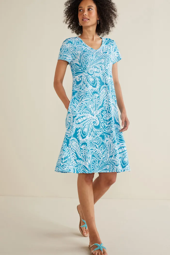 Soft Surroundings Dresses|Soft Essential Supima T-Shirt Dress