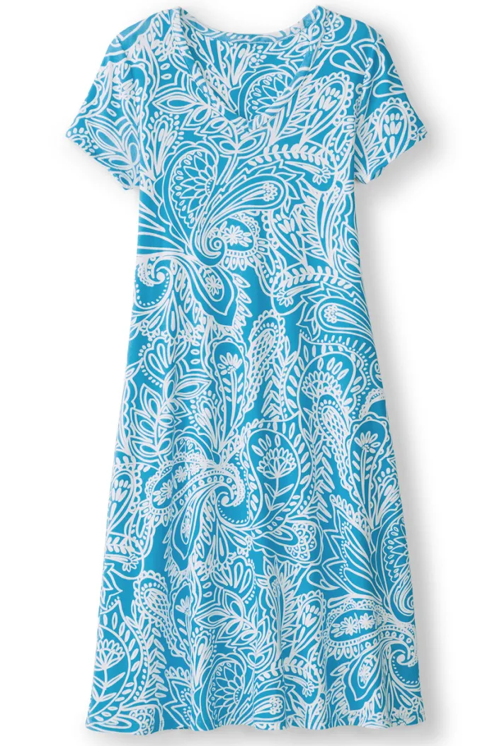 Soft Surroundings Dresses|Soft Essential Supima T-Shirt Dress