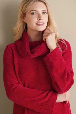 Soft Surroundings Tops|Sweaters & Cardigans|Soft Winds Chenille Tunic Sweater
