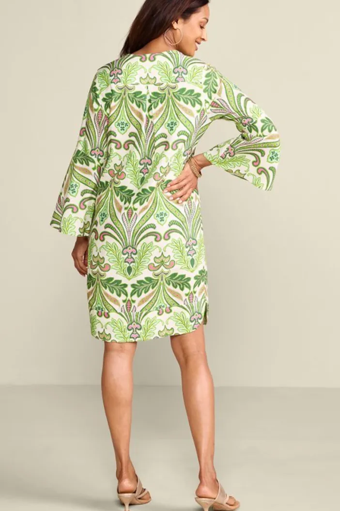 Soft Surroundings Dresses|Soleil Linen Blend Dress