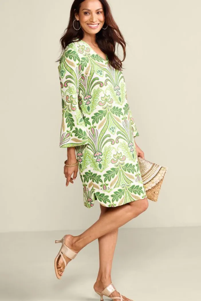 Soft Surroundings Dresses|Soleil Linen Blend Dress