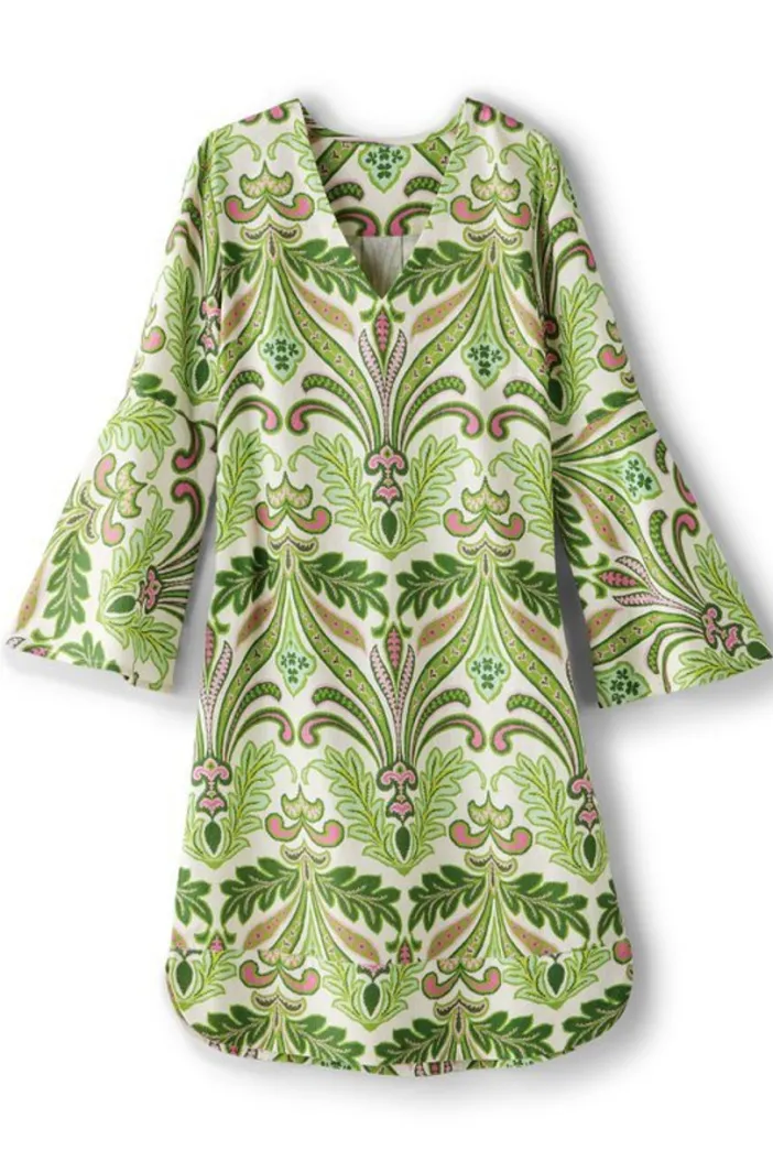 Soft Surroundings Dresses|Soleil Linen Blend Dress