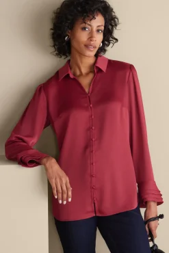 Soft Surroundings Tops|Sonnet Blouse