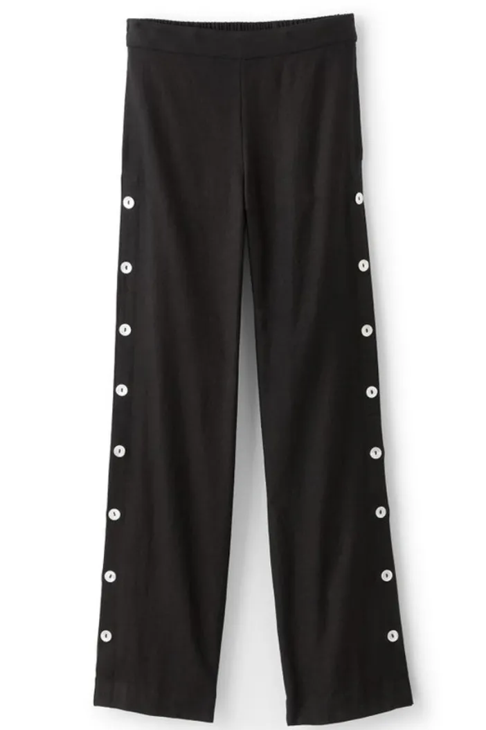 Soft Surroundings Pants|Sonoma Linen Blend Wide Leg Pants