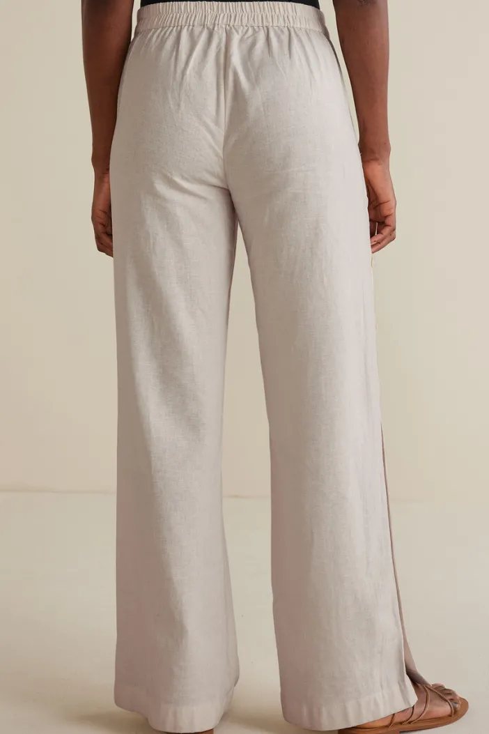 Soft Surroundings Pants|Sonoma Linen Blend Wide Leg Pants