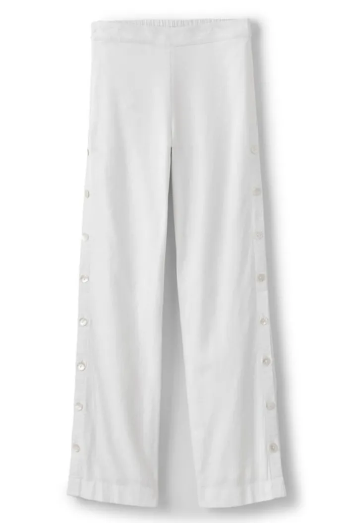 Soft Surroundings Pants|Sonoma Linen Blend Wide Leg Pants
